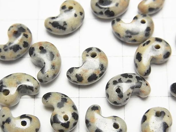 天然石 勾玉 SS ダルメシアンジャスパー 勾玉 天然石勾玉 バラ売り 勾玉パワーストーン 勾玉 現代勾玉 パワーストーン勾玉 パワーストーン