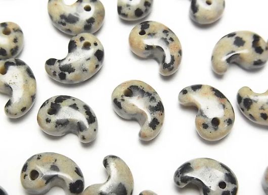 天然石 勾玉 SS ダルメシアンジャスパー 勾玉 天然石勾玉 バラ売り 勾玉パワーストーン 勾玉 現代勾玉 パワーストーン勾玉 パワーストーン