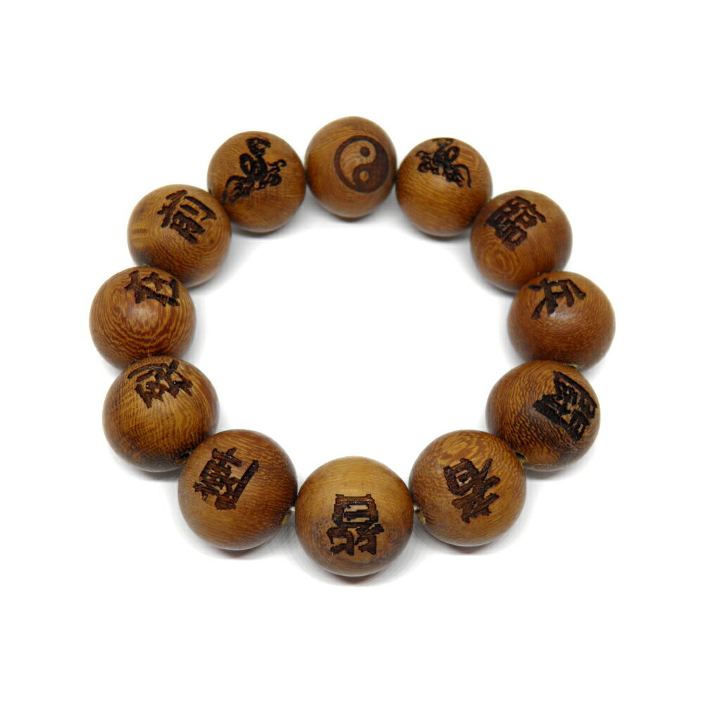 カカオ 九字護身数珠「陰陽太極図」「双龍」護身ブレスレット パワーストーン プチギフト 転勤 退職 お礼 母の日 敬老の日 ギフト / インペリアルオーラ おし...