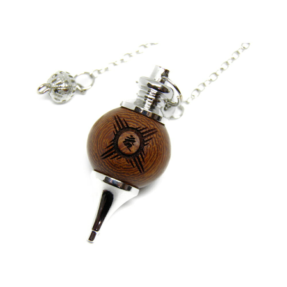 カカオ 大粒 カーン・不動明王 エックス 20mm玉 ペンデュラム パワーストーン / インペリアルオーラ お..