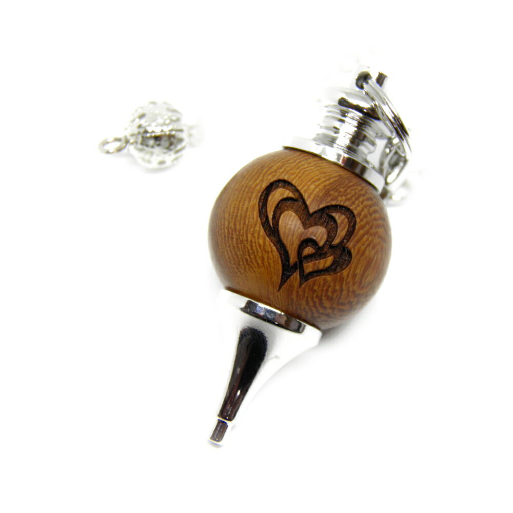 カカオ 大粒 ハート 20mm玉 ペンデュラム パワーストーン / インペリアルオーラ おしゃれ かわいい オシャレ 可愛い プレゼント ギフト 贈り物