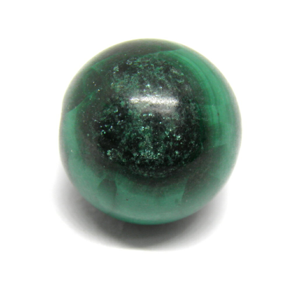 訳あり 丸玉 14mm マラカイト 【穴なし一粒売りビーズ】 天然石 風水 パワーストーン / インペリアルオーラ おしゃれ かわいい オシャレ 可愛い プレゼント ギフト 贈り物
