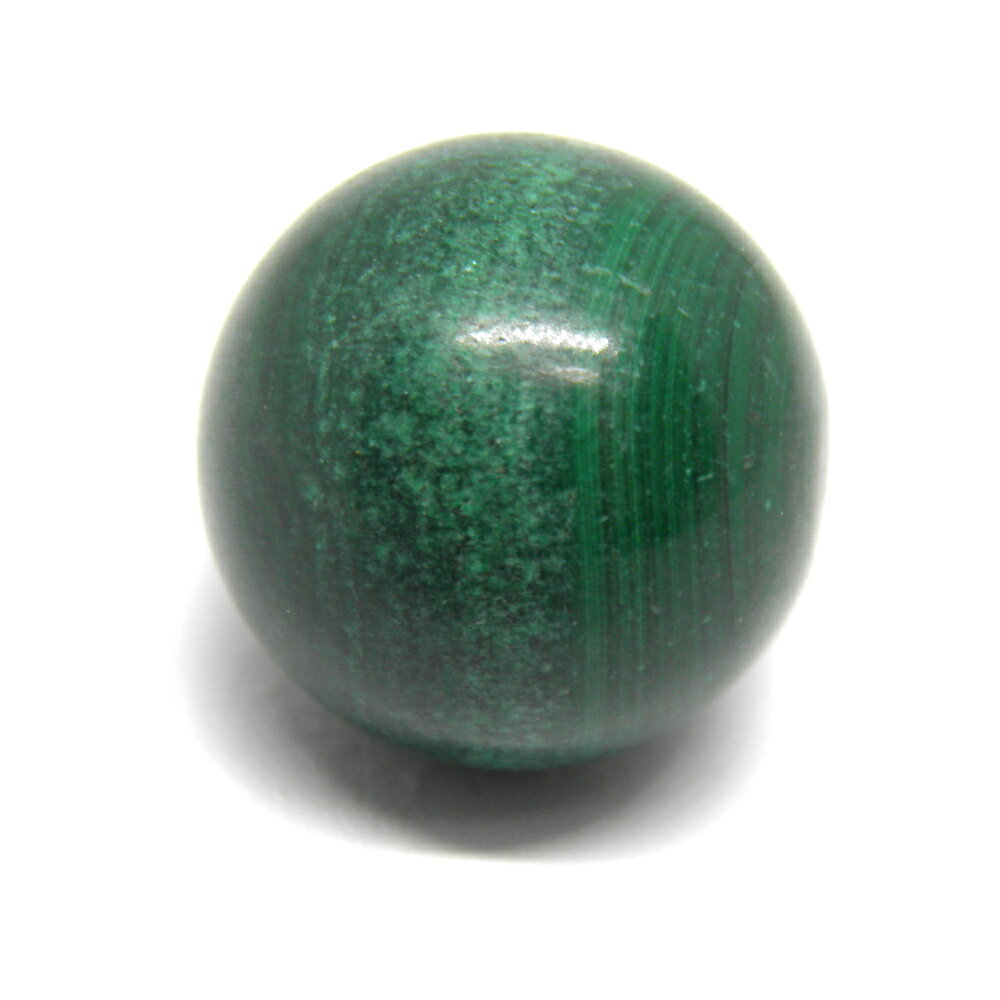 訳あり 丸玉 14mm マラカイト 【穴なし一粒売りビーズ】 天然石 風水 パワーストーン / インペリアルオーラ おしゃれ かわいい オシャレ 可愛い プレゼント ギフト 贈り物