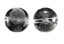 水晶10mm(素彫り) 三本足の蛙 【彫刻 一粒売りビーズ】 / 天然石、パワーストーンの専門店インペリアルオーラ おしゃれ かわいい オシャレ 可愛い プレゼ...