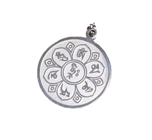梵字彫りペンダントトップ コイン型PT プチギフト 転勤 退職 お礼 母の日 敬老の日 ギフト / 天然石、パワーストーンの専門店インペリアルオーラ おしゃれ ...