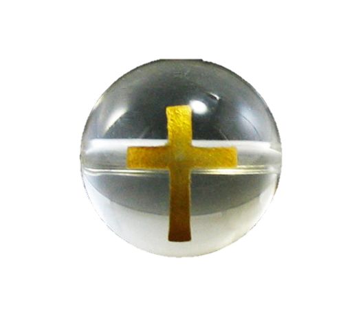 クロス・水晶・彫刻ビーズ 12mm 手作りにオススメ! 天然石 パワーストーン / インペリアルオーラ おしゃれ かわいい オシャレ 可愛い プレゼント ギフト...