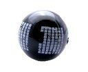 般若心経彫刻ビーズ(オニキス)1粒 20mm 【穴あり一粒売りビーズ】 天然石 パワーストーン / インペリアルオーラ おしゃれ かわいい オシャレ 可愛い プ...