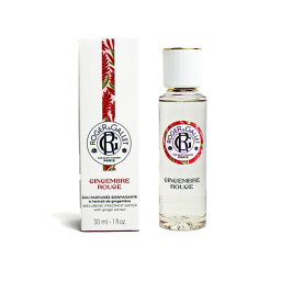 ロジェガレ ロジェガレ ジンジャールージュ パフューム フレグランス ウォーター 30ml 香水 レディース ROGER＆GALLET GINGEMBRE ROUGE FRESH FRAGRANT WATER [4873] [3F-R6]