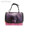 WA[m nhobN i2WAYj U[ p[v GIULIANO HAND BAG LEATHER PURPLE [2144]