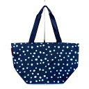 【5/1限定！ポイント10倍】ライゼンタール ショッパー M (スポット ネイビー) REISENTHEL SHOPPER M SPOTS NAVY 4312