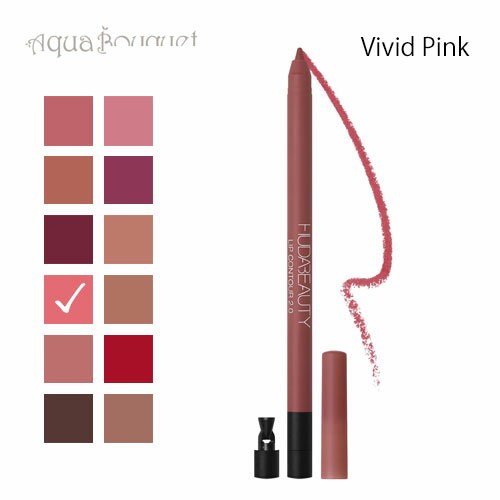 \100円OFFクーポン!期間限定/フーダ ビューティー マットリップペンシル リップ コントゥア 2.0 ヴィヴィッド ピンク ( VIVID PINK ) ...