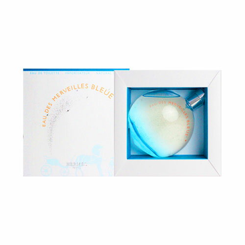 ＼300円OFFクーポン！期間限定／エルメス オー デ メルヴェイユ ブルー オードトワレ 50ml 香水 レディース HERMES EAU DES MERVEILLES BLEUE EDT [5642] [3F-H] [283]