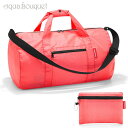 C[^[ ~j}LV _btobO R[ REISENTHEL MINI MAXI DUFFLEBAG CORAL [4012013584558]