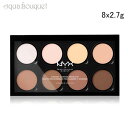 ニックス ハイライト アンド コントゥア プロ パレット 2.7g×8 NYX PROFESSIONAL MAKEUP HIGHLIGHT & CONTOUR PRO PALETTE