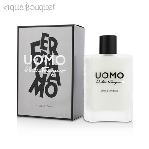 サルヴァトーレ フェラガモ ウォモ アフター シェーブ バーム 100ml SALVATORE FERRAGAMO UOMO AFTER SHAVE BALM [3F-S]