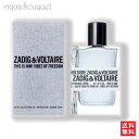 y4/1|Cgő13{IzUfBO G He[ fBX CY qI oCuX Iu t[_ I[hg 100ml  Y ZADIGVOLTAIRE THIS IS HIM! VIBES OF FREEDOM EAU DE TOILETTE