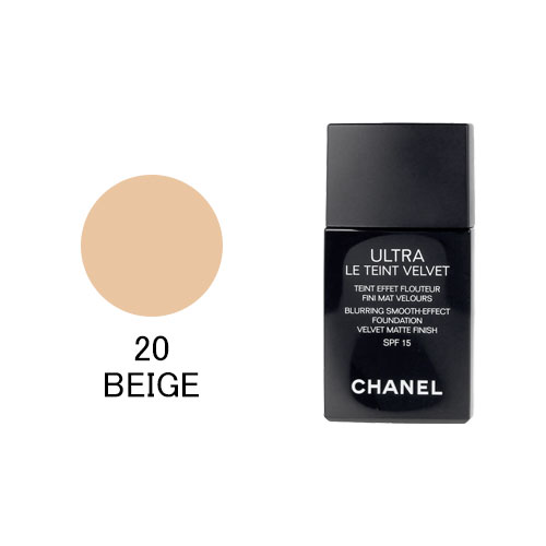 シャネル コスメ シャネル ウルトラ ル タン ベルベット 30ml ＃20ベージュ( 20 BEIGE ) SPF15 CHANEL ULTRA LE TEINT VELVET