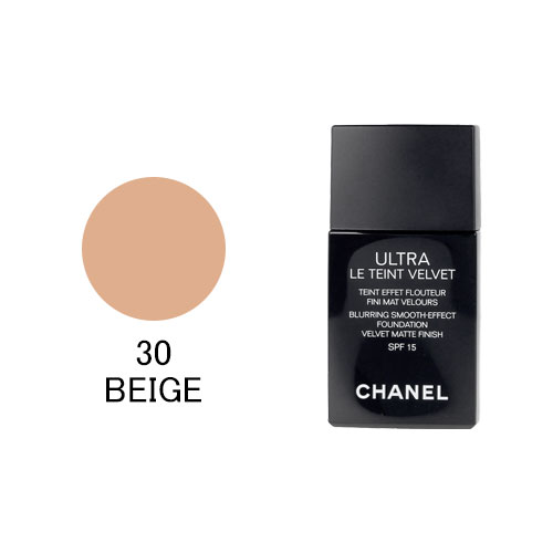 シャネル コスメ シャネル ウルトラ ル タン ベルベット 30ml ＃30ベージュ( 30 BEIGE ) SPF15 CHANEL ULTRA LE TEINT VELVET