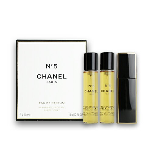 シャネル シャネル N°5 ツイスト＆スプレー オードパルファム (本体) 20ml 香水 レディース×3 CHANEL NO.5 EDP TWIST ＆ SPRAY [4075] [3F-C11]