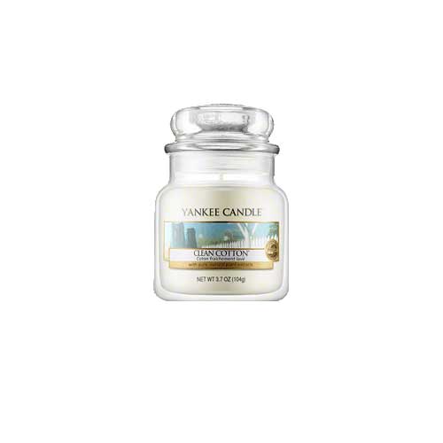 ヤンキーキャンドル ヤンキー キャンドル クリーン コットン ジャーS ハウスウォーマー 104g YANKEE CANDLE CLEAN COTTON HOUSEWARMER[4458]