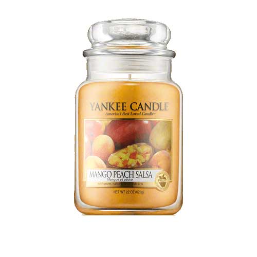 ヤンキーキャンドル ヤンキー キャンドル マンゴー ピーチ サルサ ジャーL ハウスウォーマー 623g YANKEE CANDLE MANGO PEACH SALSA HOUSEWARMER [0405]