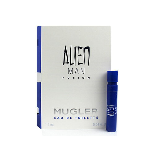 テュエリーミュグレー テュエリー ミュグレー エイリアン マン フュージョン オードトワレ 1.2ml 香水 メンズ THIERRY MUGLER ALIEN MAN FUSION EDT(トライアル香水）