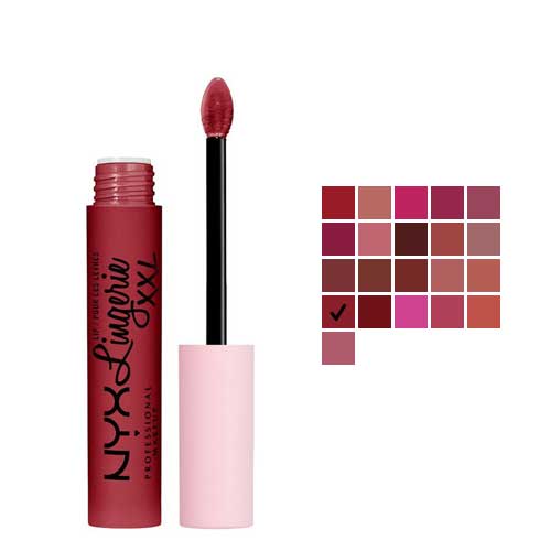 ニックス リップランジェリー XXL マット リキッドリップスティック イッツ ホッター (IT 039 S HOTTER) 4ml NYX LIP LINGERIE XXL MATTE LIQUID LIPSTICK