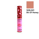 ニックス ジューシーシークレット リップグロス ネットフリックス セックスエデュケーション ( ＃SEBLG01 BIT OF HONEY ) 8ml NYX JUICY SECRET LIP GLOSS LIMITED EDITION NETFLIX SEX EDUCATION