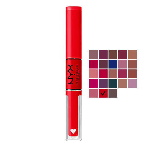 ニックス シャイン ラウド ハイシャイン リップカラー レベル イン レッド ( REBEL IN RED ) NYX SHINE LOUD HIGH SHINE LIP COLOR