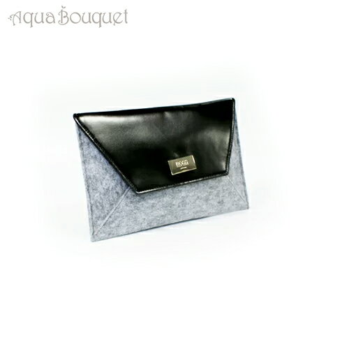 ヒューゴボス レター クラッチ バッグ グレー HUGO BOSS LETTER CLUTCH BAG GREY[ノベルティ] 化粧ポーチ ブランド