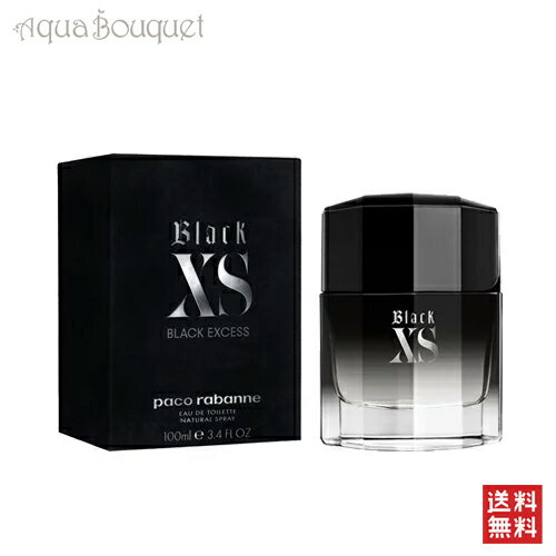 パコラバンヌ パコラバンヌ ブラック エクセス オードトワレ 100ml 香水 メンズ PACO RABANNE BLACK XS EDT EXCESS [6111] [3F-P2]