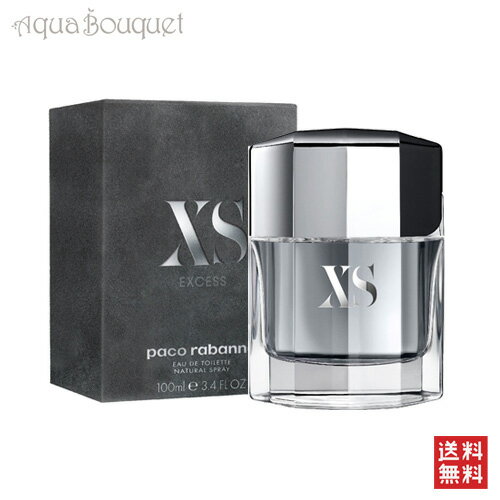 パコラバンヌ エクセス オードトワレ 100ml 香水 メンズ PACO RABANNE XS EDT EXCESS [3F-P2] [rua]