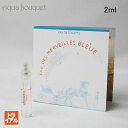 \P5倍/エルメス オー デ メルヴェイユ ブルー オードトワレ 2ml 香水 レディース HERMES EAU DES MERVEILLES BLEUE ED...