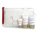 クラランス スキンケア3点 ポーチ セット（ファーミング EX ナイト・ファーミング EX デイ ・アイセラム）CLARINS SKINCARE POUCH SET ブランド コスメ ギフト