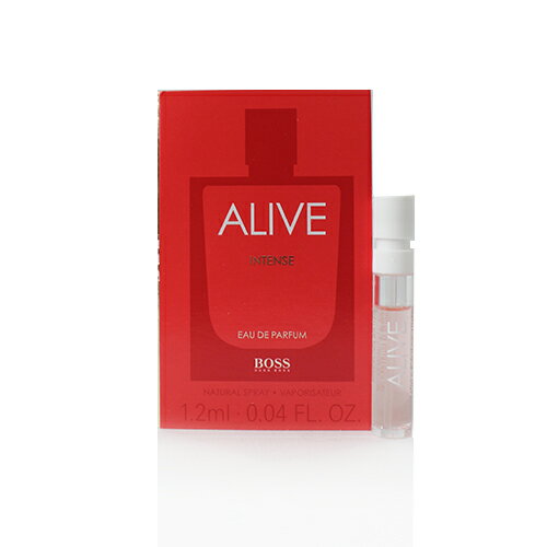 ヒューゴボス ヒューゴボス アライブ インテンス オードパルファム 1.2ml 香水 レディース HUGO BOSS ALIVE INTENSE EDP（トライアル香水）