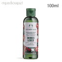 ザ ボディショップ マッサージオイル CH チェリー 100ml THE BODY SHOPBODY & MASSAGE OIL CHERRIES ＆ CHEER [3F-T4]