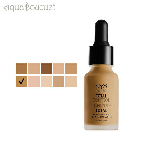 【マラソン期間限定！ポイント5倍】ニックス TTLコントロール DP ファンデーション 13ml カラメル ( 15 CARAMEL ) NYX TOTAL CONTROL D..