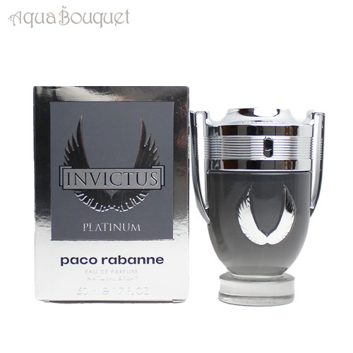 パコラバンヌ パコラバンヌ インビクタス プラチナム オードパルファム 50ml 香水 メンズ PACO RABANNE INVICTUS PLATINUM EDP [3F-P2]