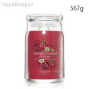 ヤンキーキャンドル 【5/1限定！ポイント10倍】ヤンキー キャンドル レッド ラズベリー ジャー567g YANKEE CANDLE RED RASPBERRY HOUSEWARMER