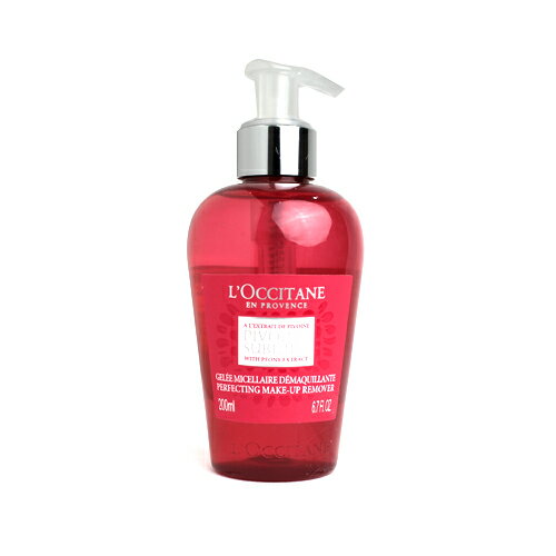 ロクシタン ピオニー パーフェクティング メイクアップリムーバー 200ml L'OCCITANE PEONY SUBLIME PERFECTING MAKE UP REMOVER  