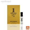 パコラバンヌ パコラバンヌ ワンミリオン オードトワレ 1.5ml 香水 メンズ 正規取扱店 ボトル PACO RABANNE ONE MILLION EDT [6792] (トライアル香水) tr500