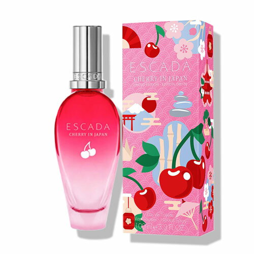 エスカーダ エスカーダ チェリー イン ジャパン リミテッドエディション オードトワレ 100ml 香水 レディース ESCADA CHERRY IN JAPAN EDT LIMITED EDITION [3790]