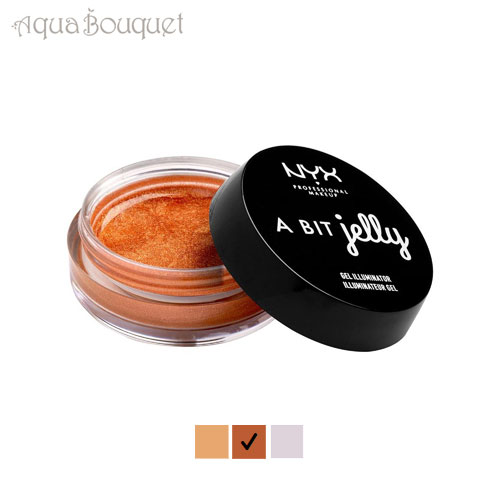 ニックス ア ビット ジェリー ジェル イルミネイター ブロンズ (BRONZE ) 15,8ml NYX A BIT JELLY GEL IMMUMINATO...