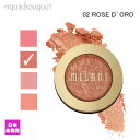 \P5倍+300円OFFクーポン/ミラニ コスメティックス ベイクド ブラッシュ ローゼ ドーロ ( 02 ROSE D'ORO ) 3,5g MILANI C...