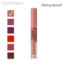 \P5倍+最大400円OFFクーポン/ニックス シャイン ラウド ハイ シャイン リップ カラー デアリング ダムゼル ( DARING DAMSEL ) NY...