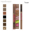 jbNX [ gD uE OEFA uE WF g[v ( TAUPE ) 9.9g NYX PROFESSIONAL MAKEUP ZERO TO BROW LONGWEAR BROW GEL