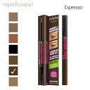 y5/1I|Cg10{zjbNX [ gD uE OEFA uE WF GXvb\ ( ESPRESSO ) 9.9g NYX PROFESSIONAL MAKEUP ZERO TO BROW LONGWEAR BROW GEL