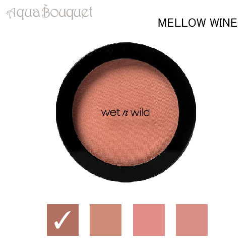 ウェットアンドワイルド カラー アイコン ブラッシュ メロウ ワイン (MELLOW WINE) 6g WET N WILD COLOR ICON BLUSH ...