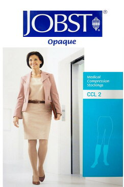 【送料無料】弾性ストッキング 医療用 テルモ ジョブスト オペーク2 中圧 ハイソックス(ひざ下まで) つま先あり 着圧ソックス