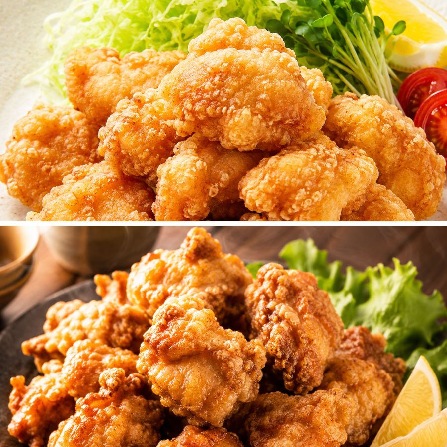 食べ比べ 鶏もも唐揚/鶏むね竜田揚げ 【冷凍品】